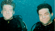 Hansi und M�tti Unterwasser